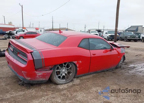 2017 Dodge Challenger Gt из США, поврежденный, VIN 2C3CDZGG4HH555781